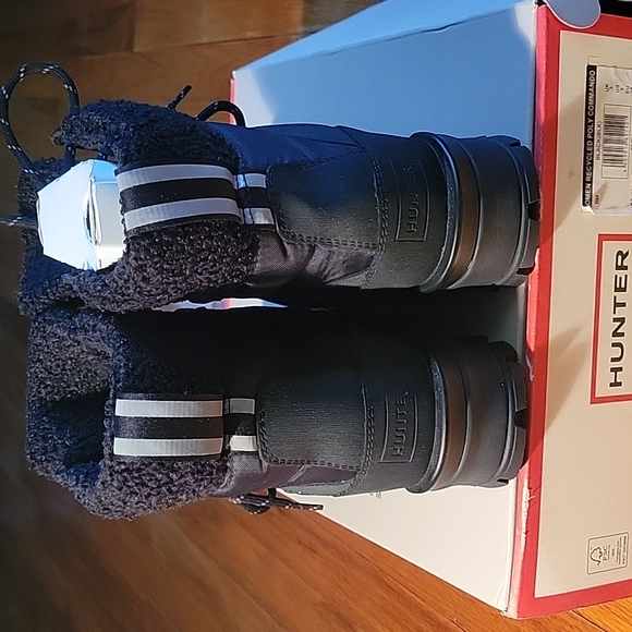 🔥Hunter Women's Insulated Recycled Polyester Commando Boots - Picture 10 of 10